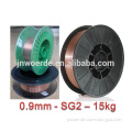 mig mag copper coated Welded Wire/ coated copper wire